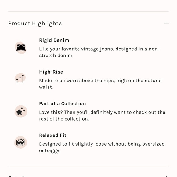 NWT! We The Free Carpenter TINSLEY BAGGY HIGH RISE STRAIGHT LEG Color: Chocolate - Picture 13 of 14